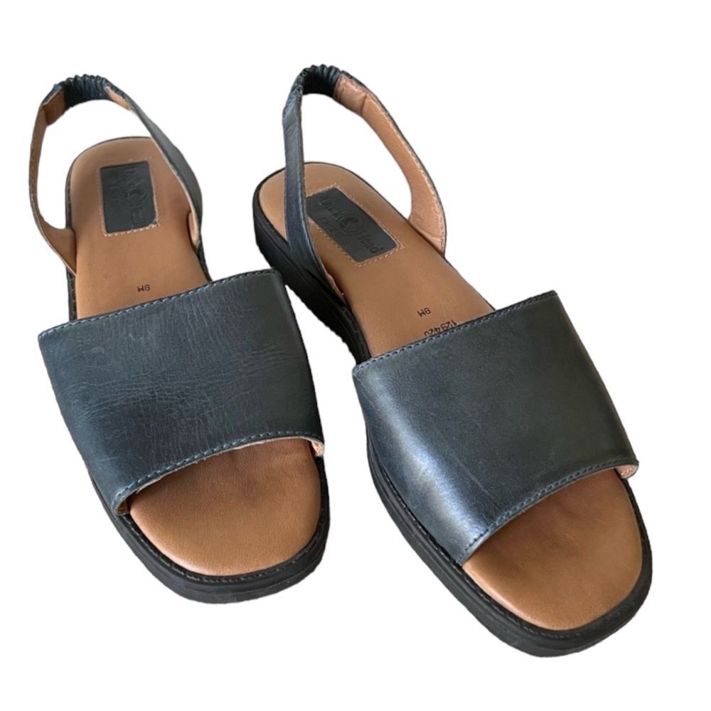 Duck Head Black and Tan Sandals